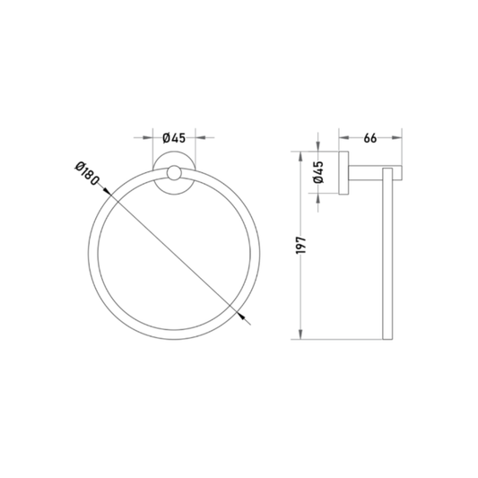 Toallero Argolla