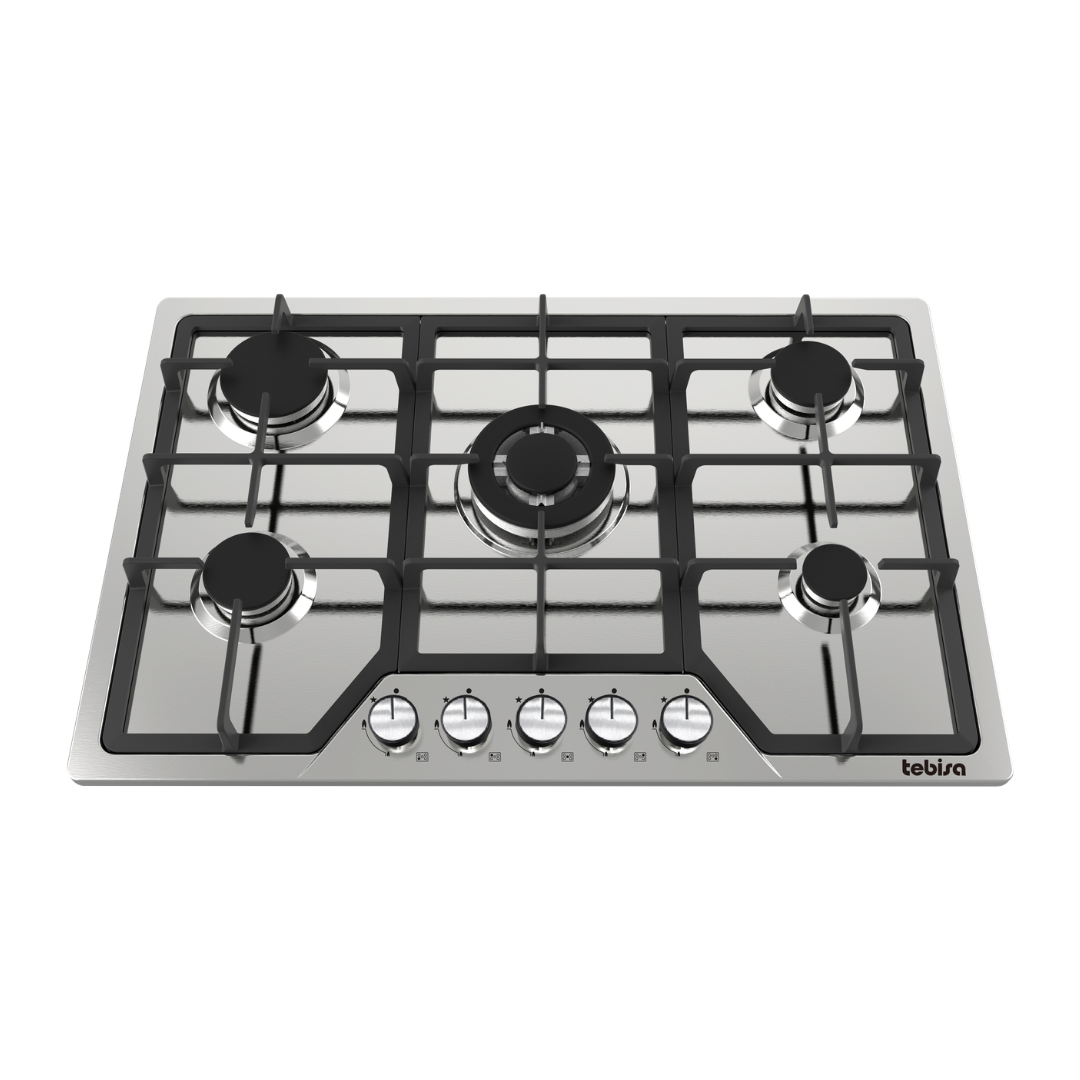 Encimera a Gas 75 cm 5 Quemadores