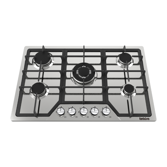Encimera a Gas 75 cm 5 Quemadores