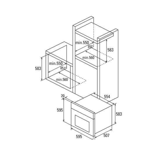 Horno MD 6106 X