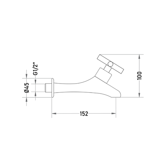 Grifería Lavadero Ente 1/2”
