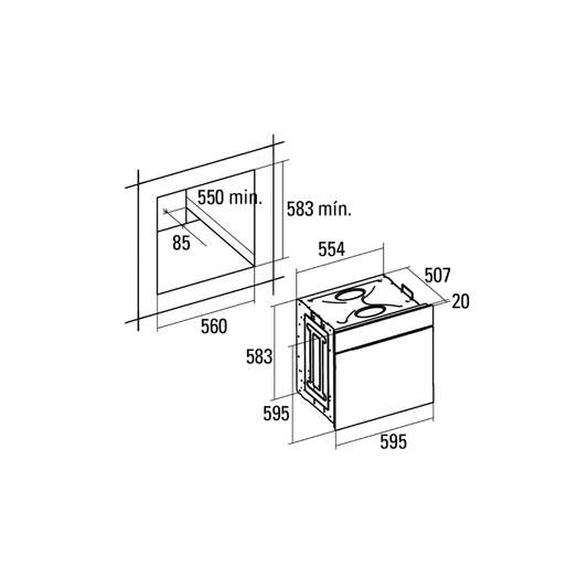 Horno SE 6204 X