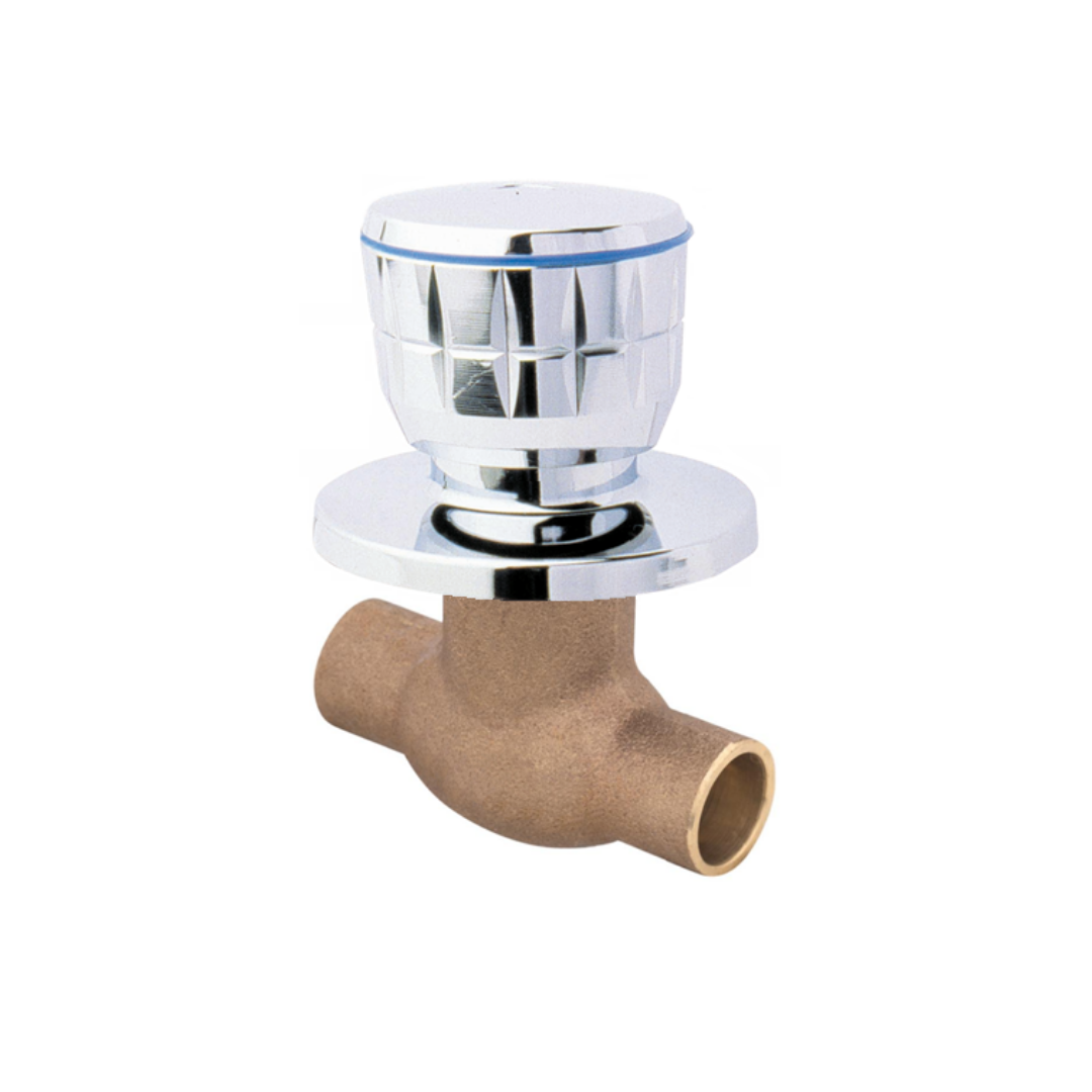Llave de Paso G ½” Bronce