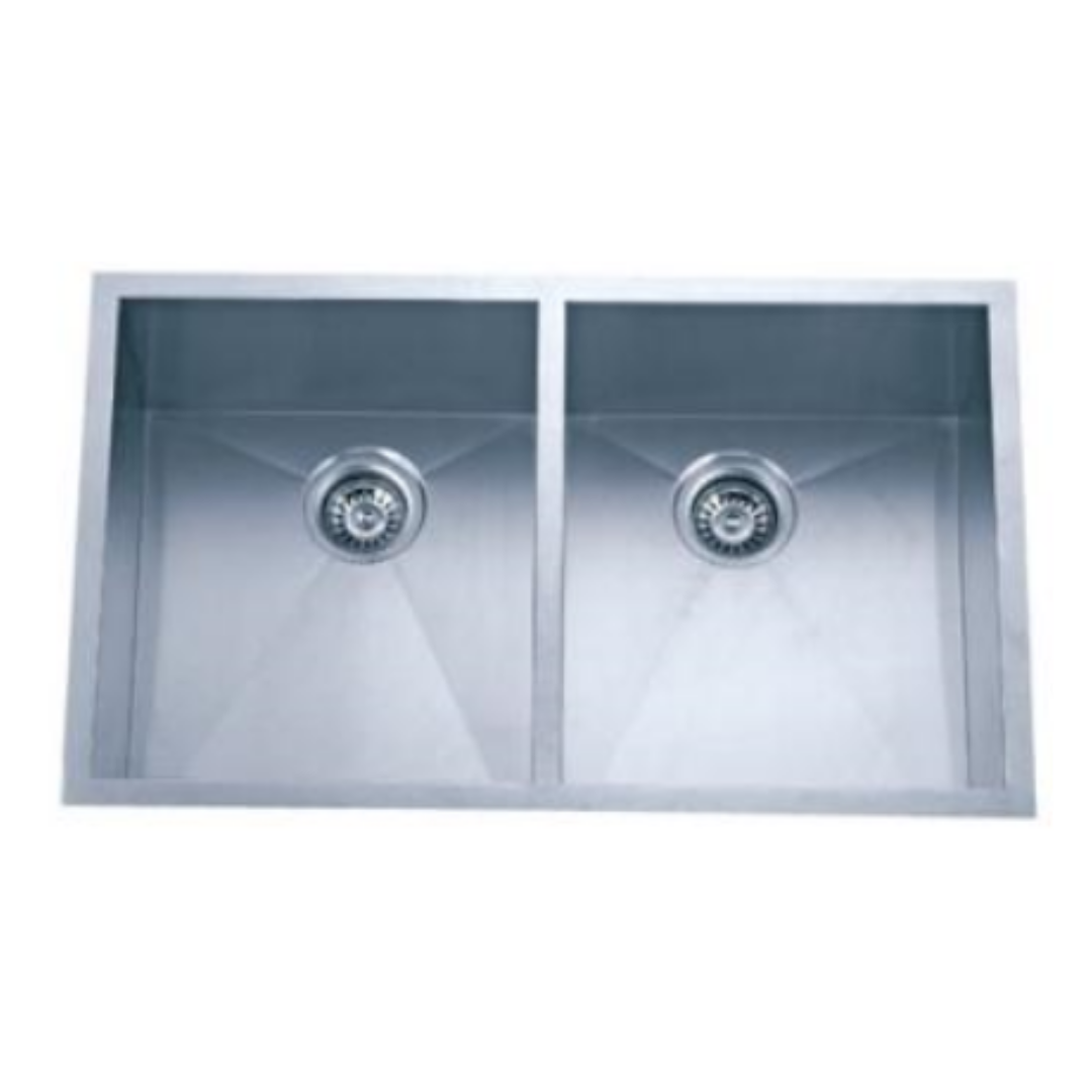 Lavaplatos Acero Inoxidable 2 Cubetas 810x480 mm