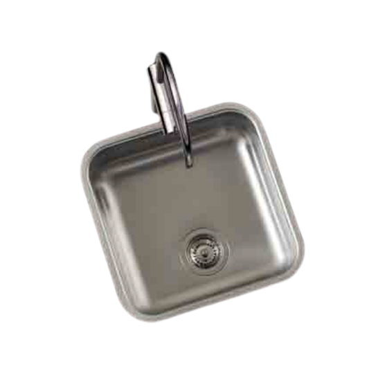Lavaplatos Acero Inoxidable 1 Cubeta 447x447 mm