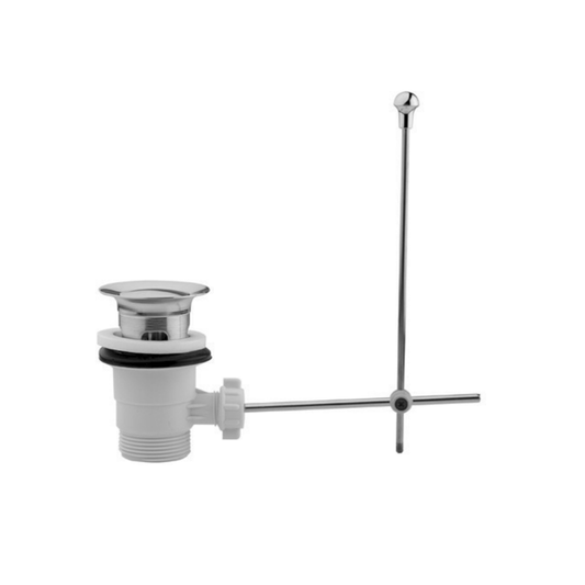 Desagüe Automático de Lavatorio 1 1/4" con Rebalse y Varilla