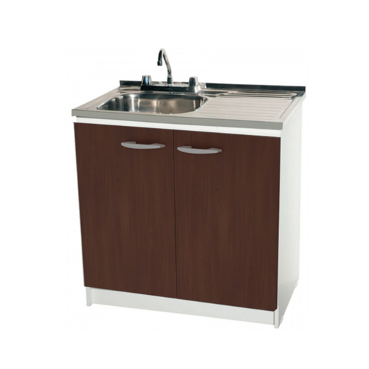 Kit Cocina 100 cm | Mueble Café + Lavaplatos + Combinación 8”