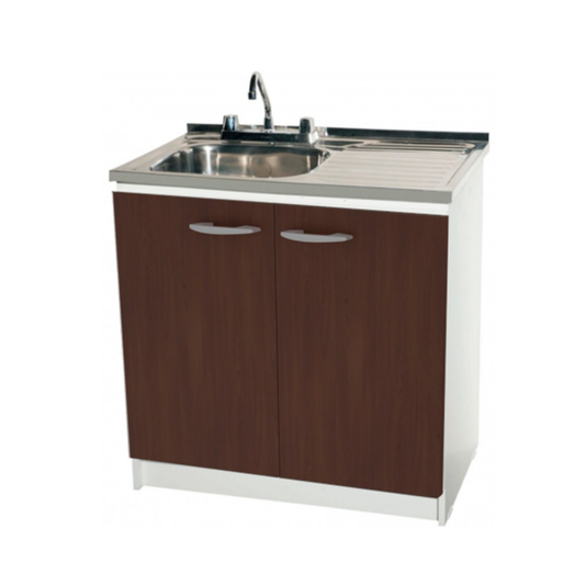 Kit Cocina 80 cm | Mueble Café + Lavaplatos + Combinación 8”