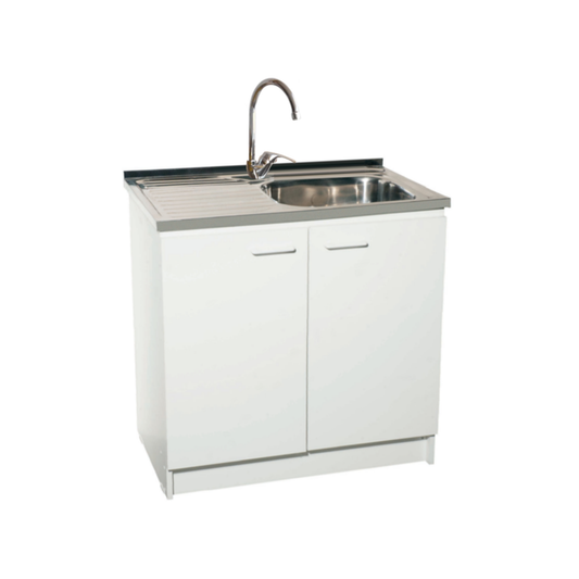 Kit Mueble Lavaplatos 80 cm con Lavaplatos y Monomando