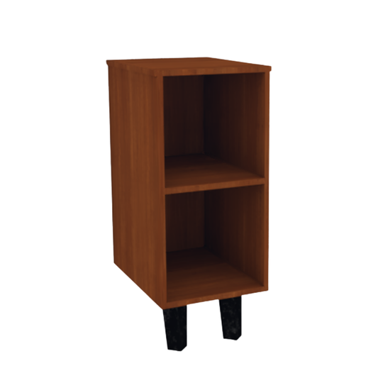 Mueble Repisa para Vanitorio Roble Chocolate con 2 Compartimientos