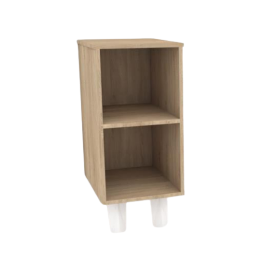 Mueble Repisa para Vanitorio Roble Bardolino con 2 Compartimientos