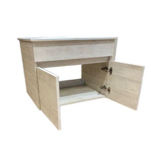 Lavamanos de Loza 90 cm con Mueble Suspendido