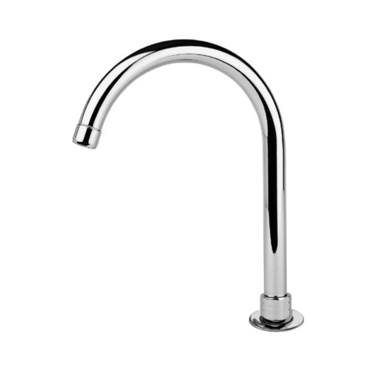 Caño Giratorio para Grifo de Pedal Latón Cromado 18,1 cm