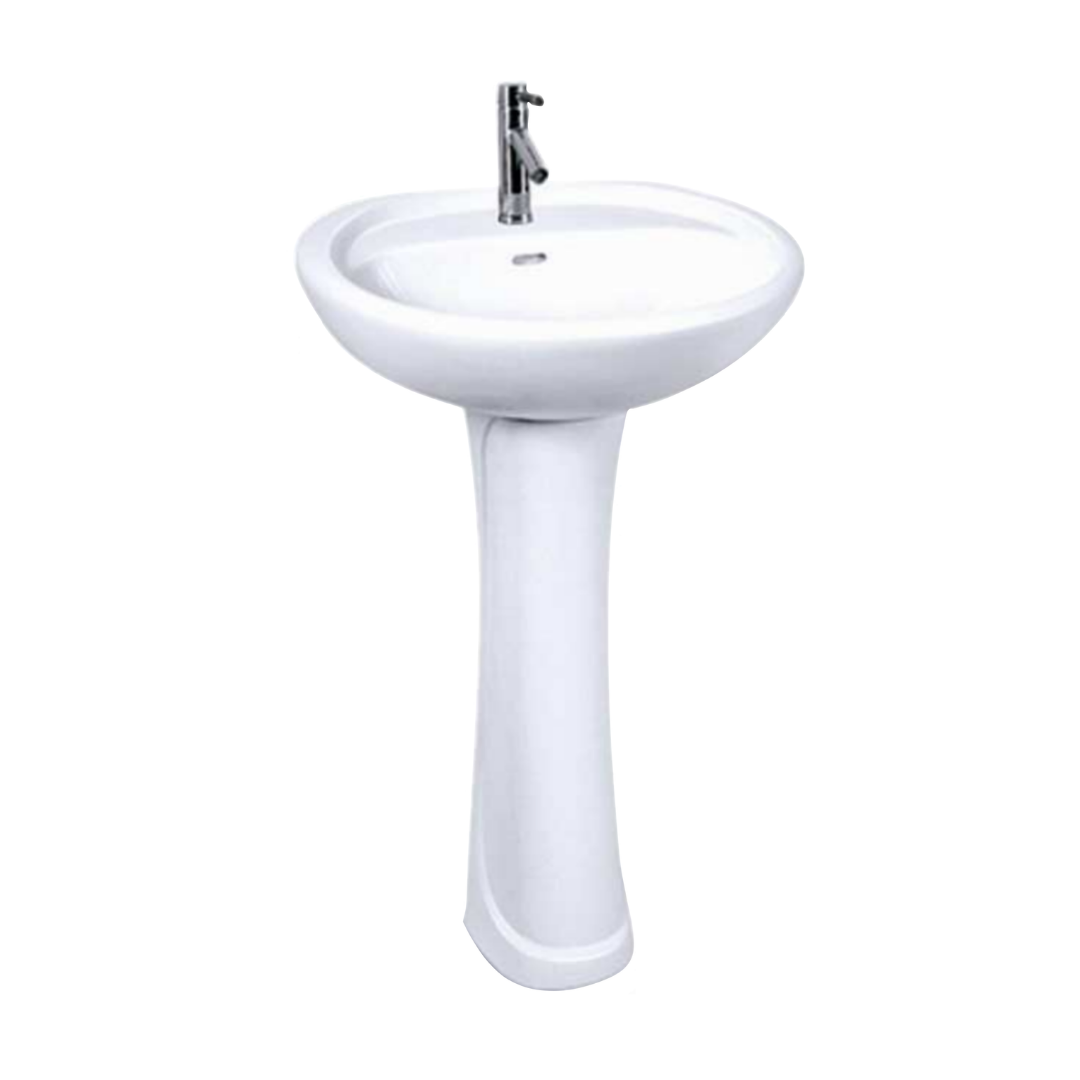 Lavamanos con Pedestal Blanco 48 cm Toledo