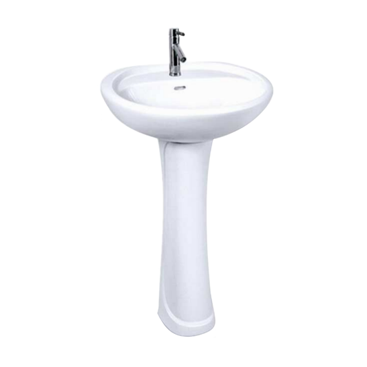 Lavamanos con Pedestal Blanco 48 cm Toledo