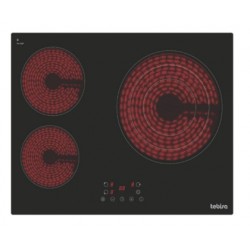 ENCIMERA VITROCERAMICA TEBISA 3 PLATOS