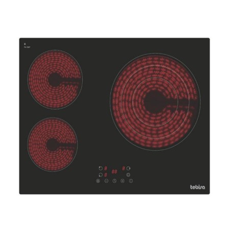 ENCIMERA VITROCERAMICA TEBISA 3 PLATOS