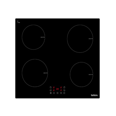 ENCIMERA VITROCERAMICA Inducción TEBISA 4 PLATOS