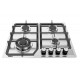 ENCIMERA A GAS Inox. 4 PLATOS TEBISA