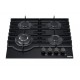 ENCIMERA A GAS Cristal Negro 4 PLATOS TEBISA